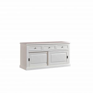 CREDENZA CON SOPRALZO A VETRINA STILE SHABBY – LIONSLINEA